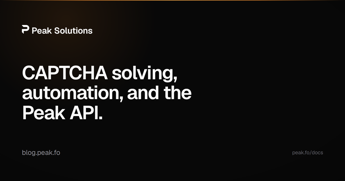 Peak Solutions