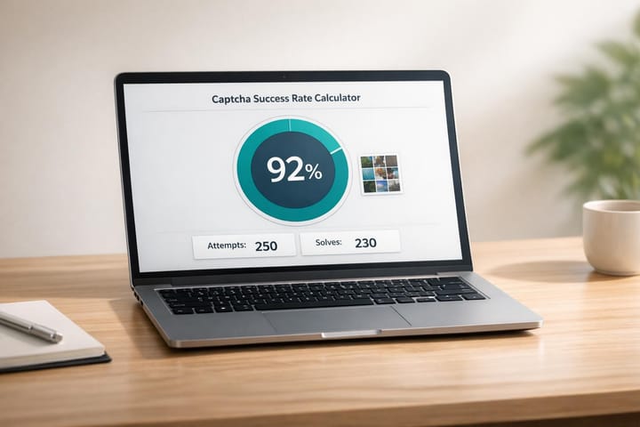 Captcha Success Rate Calculator