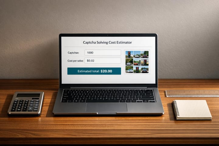 Captcha Solving Cost Estimator